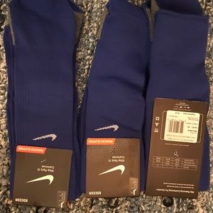 Nike soccer socks NWT - bundle of 3